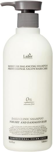 LADOR Korean Moisture Balancing Shampoo (530ml) | Suitable for Sensitive, Itchy Scalp &amp; Dry Hair, Vegan, Paraben Free