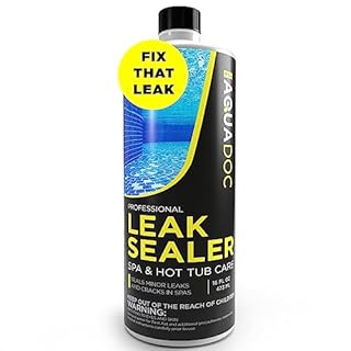 Hot Tub Leak Sealer to Fix Leaks Easily - Spa Leak Sealer 16oz, Advanced Spa Repair Chemical Made in the USA - AquaDoc