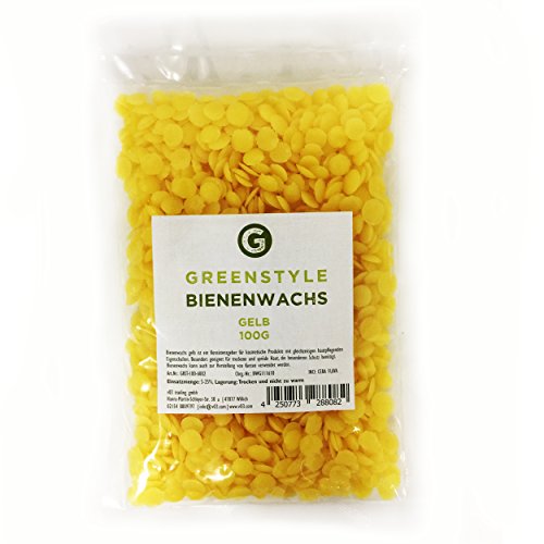 Preisvergleich Produktbild Bienenwachs gelb - 100g - von greenstyle