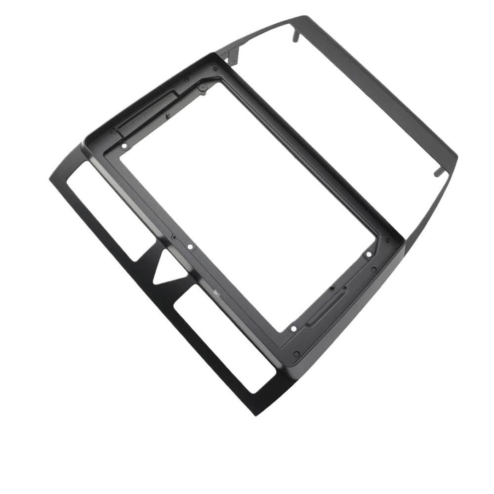 Générique Cadre de façade d'autoradio Kit De Lecteur DVD Voiture 9 "pour A6 2002–2006 Panneau Cadre Radio Stéréo Navigation GPS Grand Écran Multimédia Autoradio Tableau de Bord(Frame Cable)
