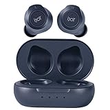 iJoy Premium Gravity TWS Earbuds Wireless Bluetooth 5.0 Compatible in-Ear Headset with Built-in Mic & Portable Recharging Case - IPX4 Waterproof & Sweatproof Design for Sports- Long Battery Life