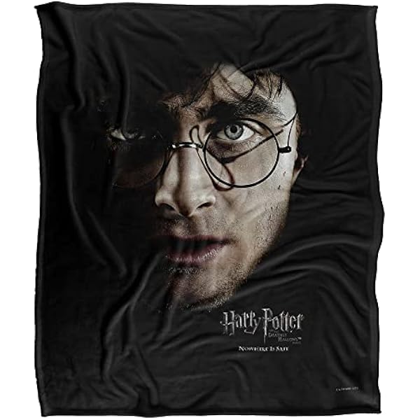 HARRY POTTER Silky Touch — сверхмягкое покрывало, 152 x 127 см