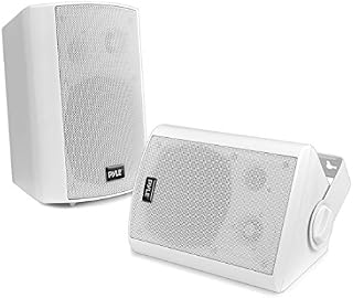 Outdoor Wall-Mount Patio Stereo Speaker - Waterproof Bluetooth Wireless & No Amplifier Needed