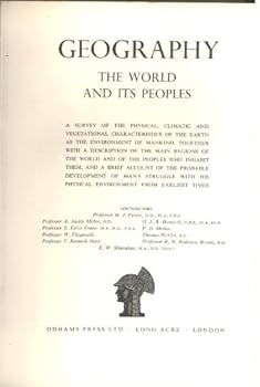 Hardcover GEOGRAPHY, THE WORLD AND ITS PEOPLE Book