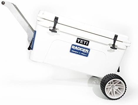 Badger Wheels Adjustable Stainless Steel Axle for Yeti Tundra Coolers (35-160 QTS)