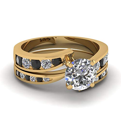 Ensembles d'anneaux de mariage swirl pour symboliser votre amour éternel