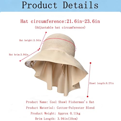 Sombrero de sol para mujer, ala ancha, plegable, beige miniatura 2