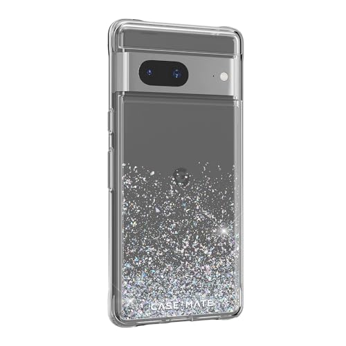 Coque Google Pixel 7A antichoc 3,7m et scintillante pour chargement sans fil
