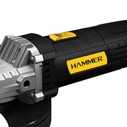 Esmerilhadeira Angular De 4.1/2 Pol. 710w Hammer 127V Preto - GYEM7101_110