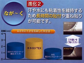 Amazon.co.jp: キネロジEX《撥水》 50mm×5m 6巻入 NKEX-50 : スポーツ
