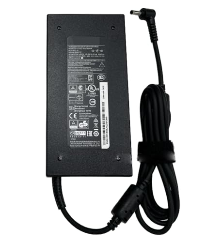 Chargeur d'adaptateur AC 180W 20V 9A Compatible pour MSI Katana GF66 11UG-220, GF66 12UC-456XES, GF66 12UDO 12UDK 12UD