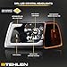 Stehlen 642167826903 Compatible With 2001-2011 Ford Ranger DRL LED Strip Bar Headlights With Signal Corner Lights Amber 4 Pieces - Black