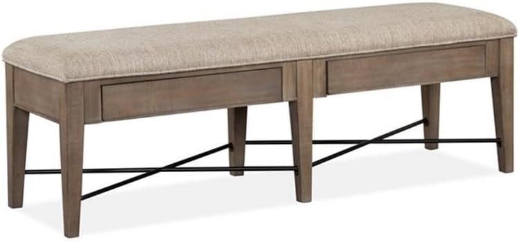 Magnussen Paxton Place Bench with Upholstered Seat