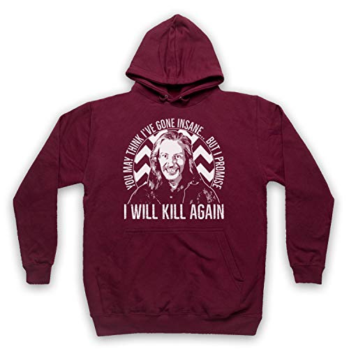 My Icon Art Clothing Peaks Killer Bob I Will Kill Again Sweat a Capuche