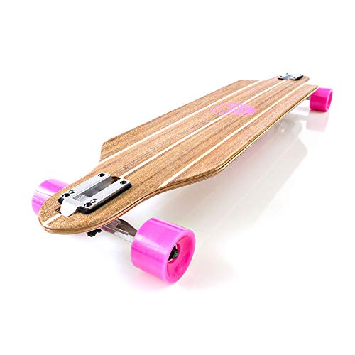 WHITE WAVE �����O �X�P�[�g�{�[�h ROXY 39�C���` �R���v���[�g �z���C�g �E�F�[�u �����X�P ���{���K�i