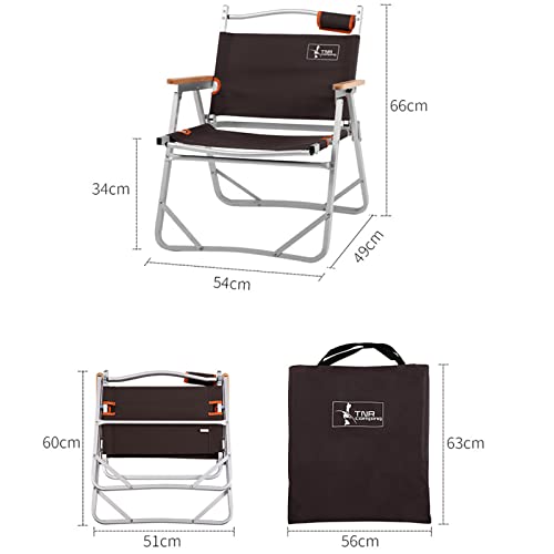 Chaise de directeur pliante en toile pour camping et plage