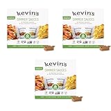 3 x Kevins Natural Foods Simmer Sauce Variety Pack, Teriyaki and Thai Coconut, 6 Pouches, Paleo and Keto, Gluten-Free, Soy-Free, 42 oz