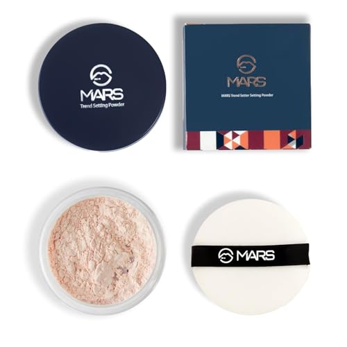 Trend Setting Loose Powder for All Skin TYpes, 4 Variants in Matte and Shimmer, 8 Hour Long-Lasting Makeup Setting Formula, Translucent and Brightening (Brightening – 04)