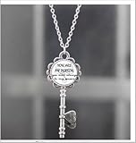 Infinity You're My Person Saying Best Friend Gift for Friends Sisters Necklace Key