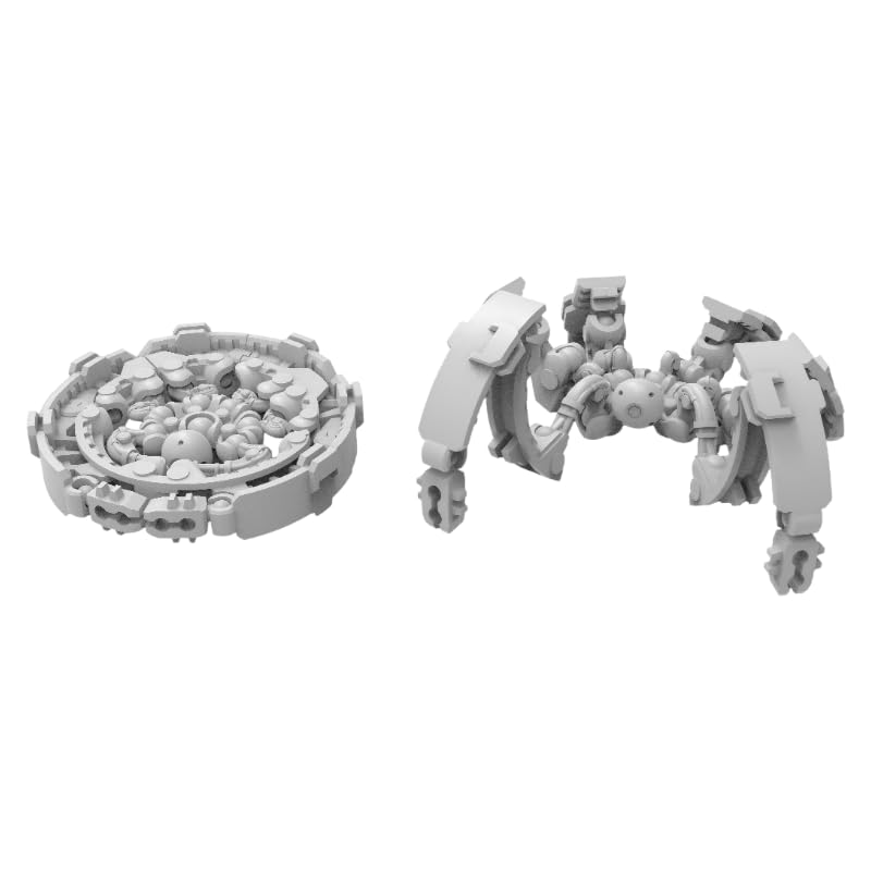 LEBOO Sheik Mainland 1/60 Model Kit Assembly Model- Kapkan White - 2Pcs,POK Material Highly Posable Model Ages 15+