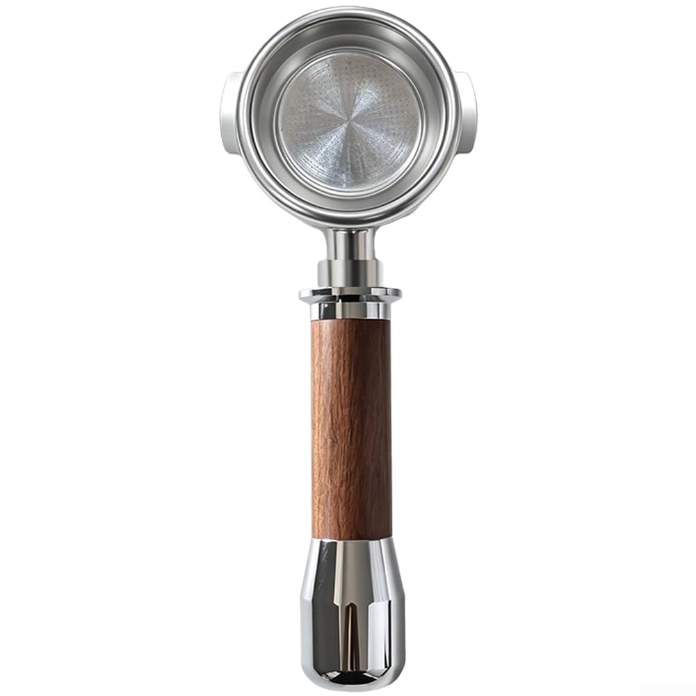 58MM Portafiltro in acciaio inox compatibile per petrus 3888 3992 Set portafiltro in acciaio inossidabile per legno