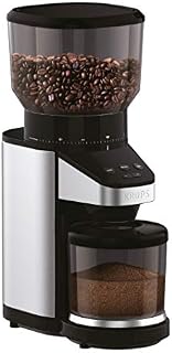 KRUPS GX420851, Coffee Grinder with Scale, 39 grind settings, large 14 oz capacity