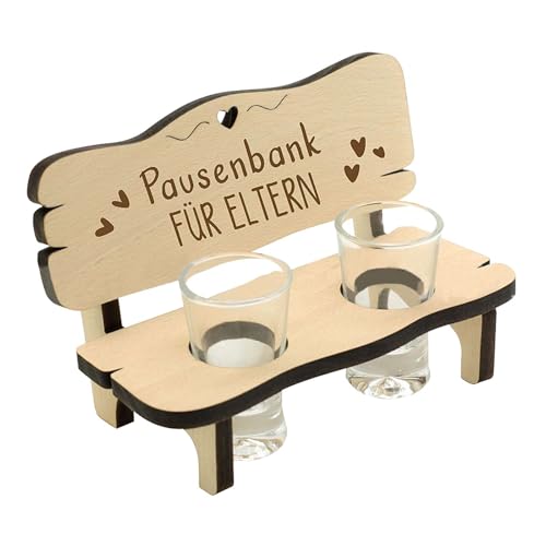 Banco de chupito con grabado, regalo de cumpleaños para hombres, banco de chupito personalizado con vasos de chupito, regalos para abuelos