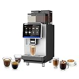 DR. COFFEE F2 Plus Fully Automatic Espresso Coffee Machine, 4L Capacity, Silver, 30 Coffee Drinks for Offices, Hotels and Convenience Stores