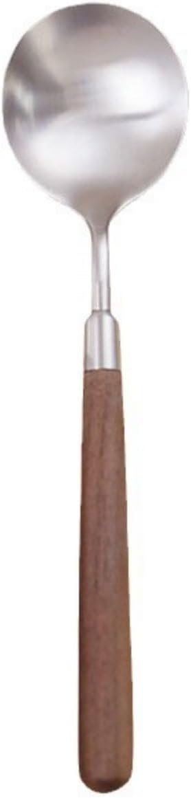 Imitation walnut wood grain fork spoon, household, spoon, Western spoon