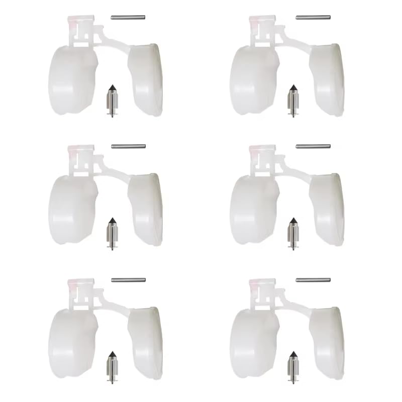 Kit carburateur GL1500 Valkyrie avec 6 pièces de flotteur SC34-B pour moteur 1500 cc