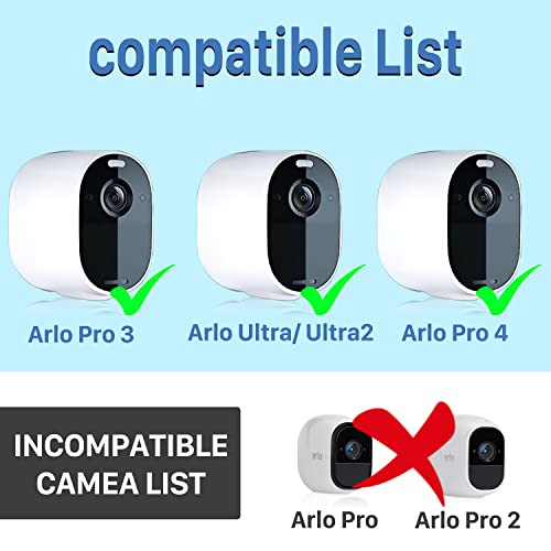 SHENMZ Battery for Arlo Pro 3,5000mAh High Capacity Rechargeable Battery for Arlo Ultra Arlo Ultra 2 Arlo Pro 3 Arlo Pro 4 Arlo Pro 5 VMC5040 VMS5240 VMC4040P VMC4041P VMS4240P