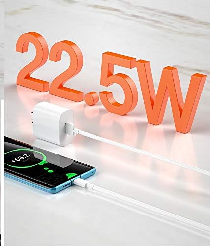 for Huawei Supercharge Power Adapter,4.5V 5A Quick Fast Charger with Super Charging USB Type C Cable Super Charger for Huawei P20 Pro, P10 Plus,Mate 9 MT9, Mate 10, Honor (Super Charger)