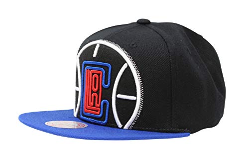 Mitchell & Ness Men's Los Angeles Clippers Neon Crop XL Snapback Adjustable Cap