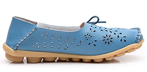 Image of VenusCelia Women's Breathable Comfort Walking Office Flat Loafer