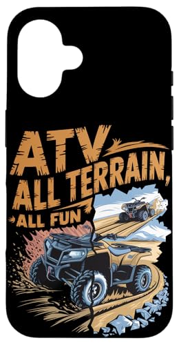 VTT tout terrain, tout amusant Coque pour iPhone 16