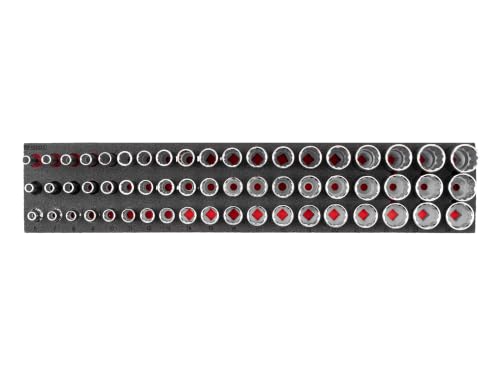 Image of TEKTON 3 /8 Inch Drive 12-Point Socket Set, 57-Piece | SHD91803