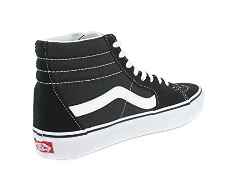 Vans Vans Unisex's Sk8-hi Suede/Canvas Trainers, Green Scarab True White, 8 Women/6.5 Men
