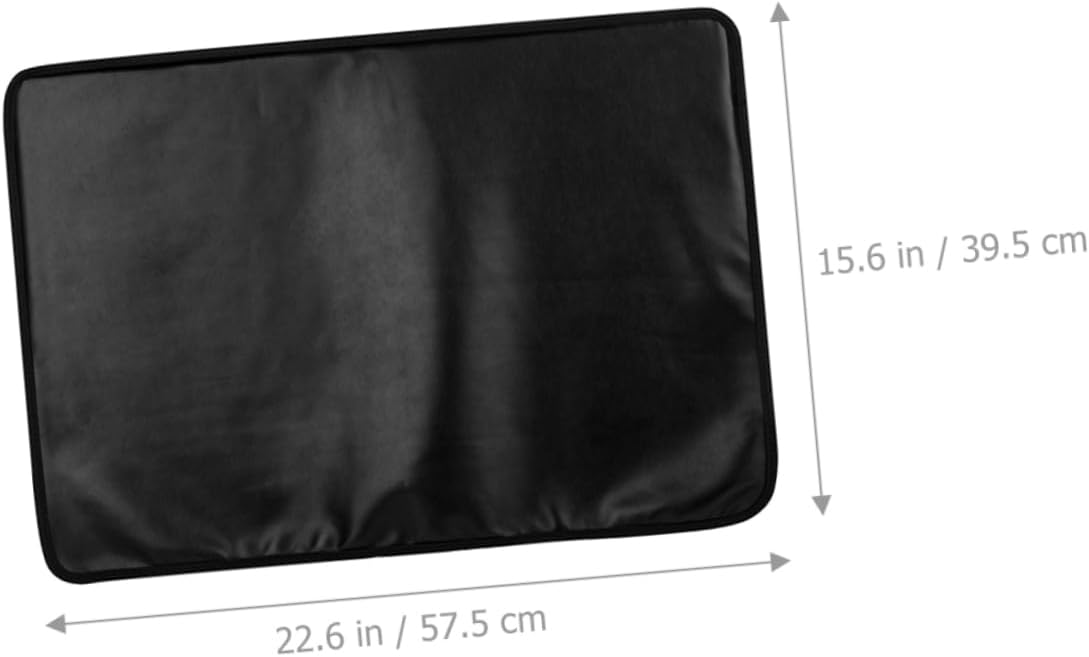 VILLCASE Computer Monitor Dust Cover for Pu Protector Pocket Prevents Scratches and Dust Sleek Design for Use