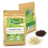 Green SEEDS BIO Brokkolisamen 200 Gramm mit sehr hohem Sulfarophan-Gehalt | Keimsaat für Sprossen Microgreens | Hochwertige Samen aus Italien