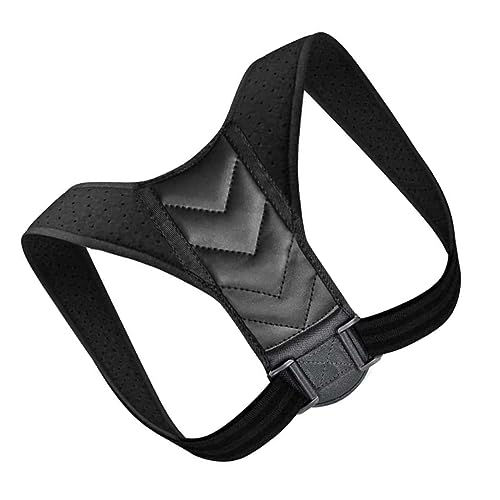 SEWOART Invisible Posture Hunchback Posture Brace Made of PU Leather S Size for 40-80 lbs Ergonomic Support