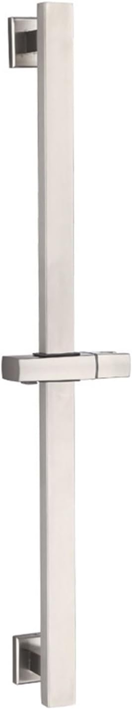 Stainless Steel Hand Shower Slide Bar Wall Mount Angle Height Adjustable Slide Bar Shower Lifter