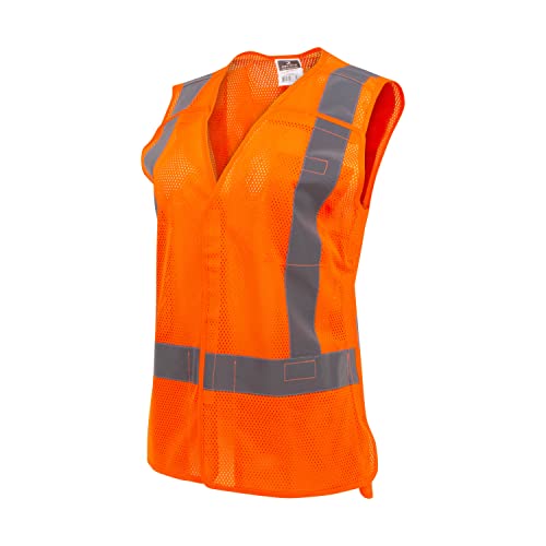 Radians SV4W Women's Breakaway Vest - Hi-Vis Orange - Size 3X
