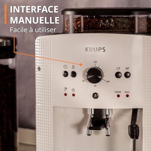 Krups Automatic Coffee Machine 1.8 L 15 Bar, Cappuccinoplus Nozzle) White