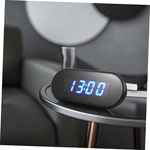 Yardwe 1 Peça Relógio De Mesa Luminoso LED Relógios De Parede Relógio Digital LED De Mesa Relógio De