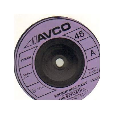 STYLISTICS - ROCKIN ROLL BABY - 7 inch vinyl / 45
