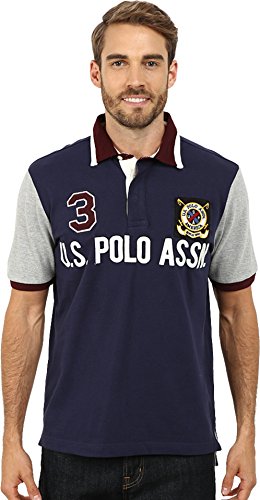 U.S. Polo Assn. Men's Color Block Polo Shirt