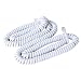 25 FT White Telephone Handset Cord, Standard