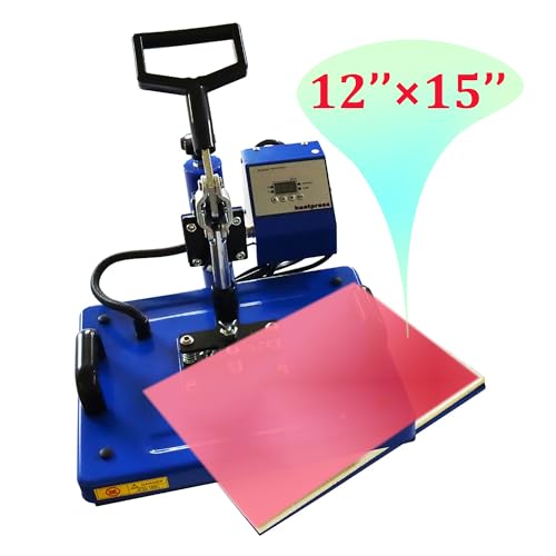 Máquina de prensado térmico 5 en 1 INTSUPERMAI 12 x 15 pulg miniatura 2