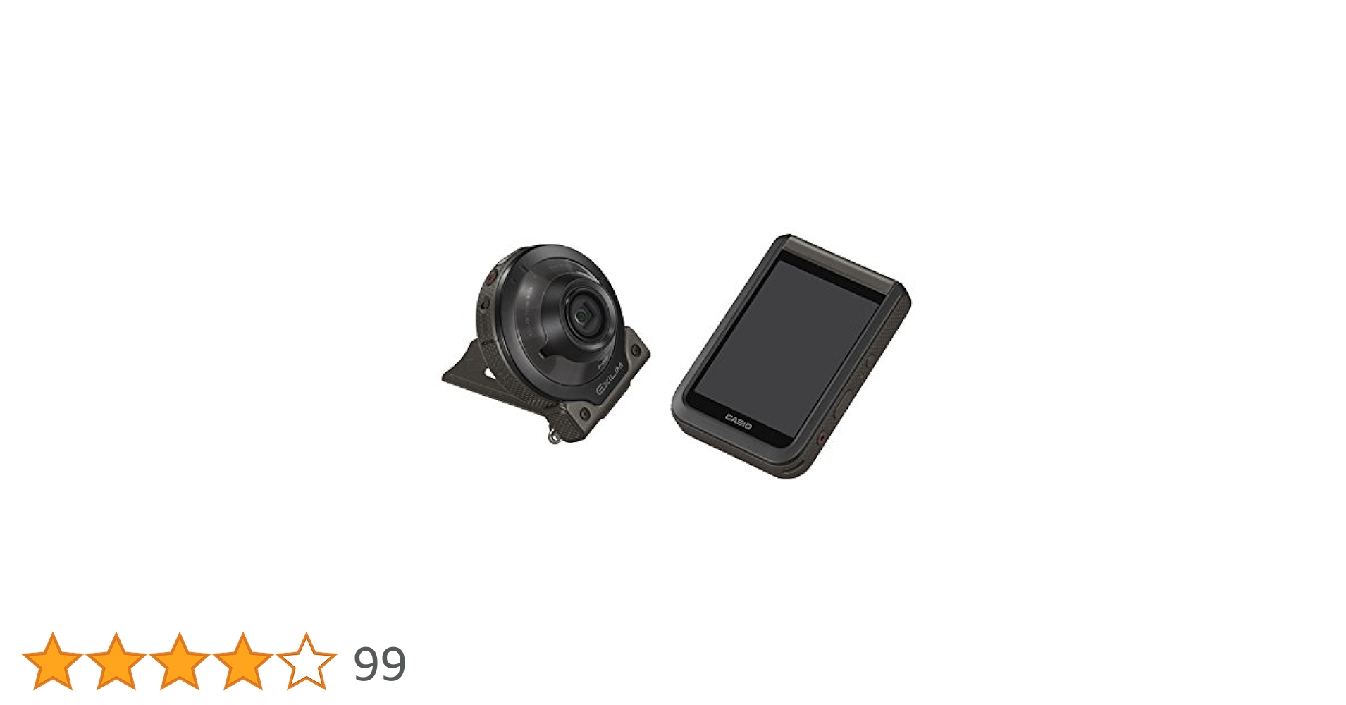 Amazon | CASIO デジタルカメラ EXILIM EX-FR100BK カメラ部