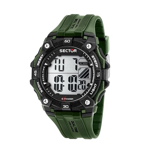 Sector No Limits Orologio Uomo, Digitale, 49 mm, Silicone, Collezione